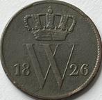 een cent 1826B, Postzegels en Munten, Munten | Nederland, Ophalen of Verzenden, Koning Willem I, 1 cent, Losse munt