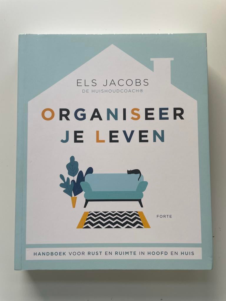 Organiseer je leven - Els Jacobs - Nieuw, Boeken, Ophalen of Verzenden, Nieuw