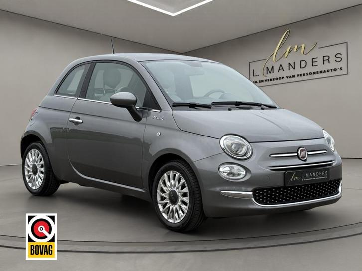 Fiat 500 1.0 Hybrid Dolcevita 2021 GRIJS | Panoramadak | App, Auto's, Fiat, Bedrijf, ABS, Airbags, Airconditioning, Android Auto