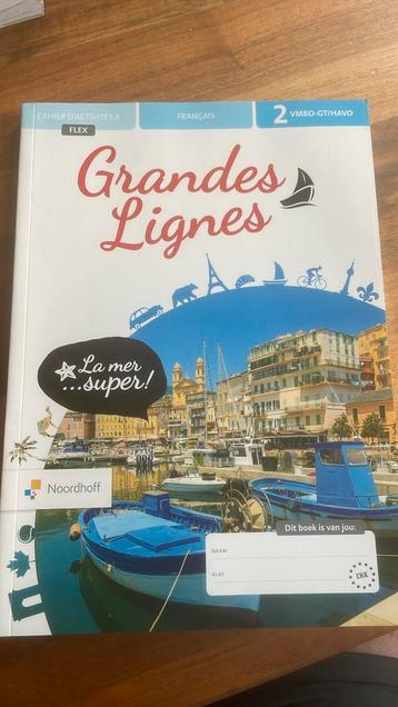 Grandes Lignes vmbo-gt/Havo  2 cahiers d'activités beschikbaar voor biedingen