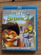 Shrek 2 Bluray en Bluray 3D, Cd's en Dvd's, Blu-ray, Ophalen of Verzenden, Zo goed als nieuw, Tekenfilms en Animatie