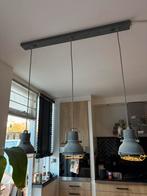 Industriele hanglamp kwantum, Huis en Inrichting, Lampen | Hanglampen, Ophalen, Zo goed als nieuw, Metaal, Minder dan 50 cm