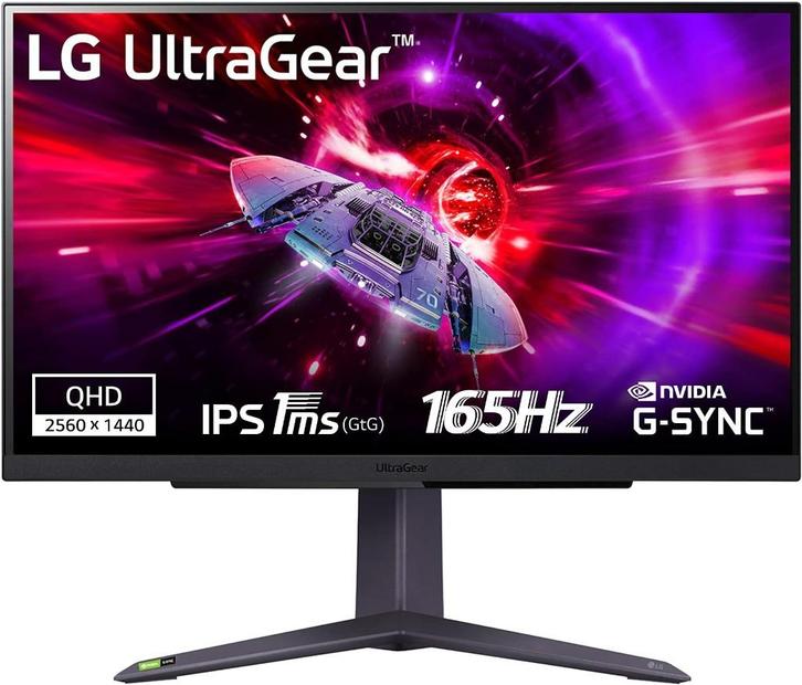 LG UltraGear 27GP850-B Zwart 27" inch 1440p 165Hz 1ms, Computers en Software, Monitoren, Zo goed als nieuw, 151 t/m 200 Hz, Gaming