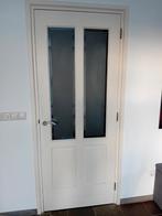 Binnendeur met glas 83x211,5, Doe-het-zelf en Verbouw, Deuren en Horren, Ophalen, Gebruikt, 80 tot 100 cm, Binnendeur