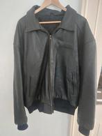 Adidas vintage leren jas zwart, Kleding | Heren, Zwart, Maat 56/58 (XL), Ophalen of Verzenden, Zo goed als nieuw