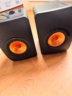 KEF LS50 Speakers bookshelf model Zwart/Brons, Audio, Tv en Foto, Luidsprekers, Overige merken, Gebruikt, Ophalen of Verzenden