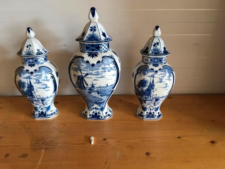 Antieke Vazen Collectie - Gemerkt Keramiek, Antiek en Kunst, Antiek | Vazen, Ophalen of Verzenden