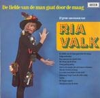 Ria Valk – De Liefde Van De Man Gaat Door De Maag, Ophalen of Verzenden, Zo goed als nieuw, Overige formaten, Levenslied of Smartlap
