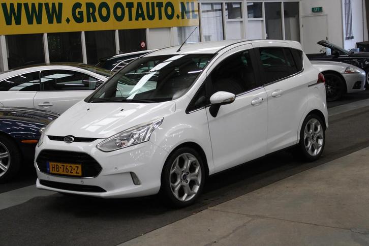 Ford B-MAX 1.0 EcoBoost Titanium Airco, Cruise Control, Navi, Auto's, Ford, Bedrijf, Te koop, B-Max, ABS, Achteruitrijcamera, Airbags