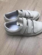 Sandro witte leren sneakers 37, Kleding | Dames, Schoenen, Ophalen of Verzenden, Zo goed als nieuw, Wit, Sneakers of Gympen