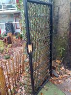 Ijzeren tuin tuindeur incl slot, Tuin en Terras, Tuinhekken en Hekwerk, Ophalen of Verzenden, Zo goed als nieuw, IJzer, Sierhekwerk