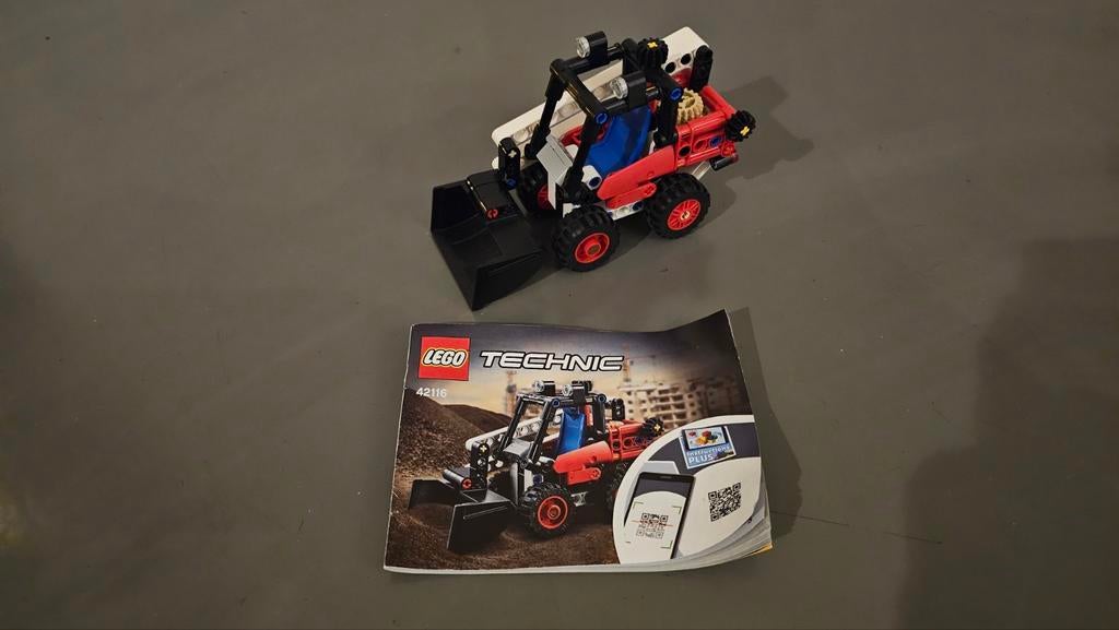 Lego Technic 42116 mini graver, Kinderen en Baby's, Ophalen of Verzenden, Zo goed als nieuw, Complete set, Lego
