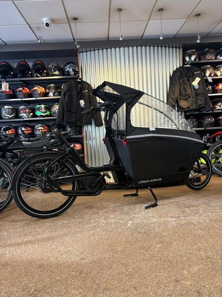 Urban arrow, Fietsen en Brommers, Fietsen | Bakfietsen, Zo goed als nieuw, Overige merken, 3 kinderen, Elektrisch, Huif, Ophalen of Verzenden