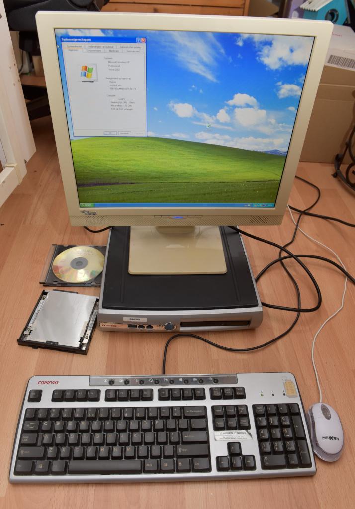 Compaq EVO D510 USDT compleet (MS Windows XP), Computers en Software, Vintage Computers, Ophalen