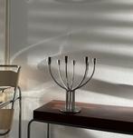 Vintage kandelaar IKEA model Stockholm, 8-armig RVS, Ophalen of Verzenden, Zo goed als nieuw, Metaal, 25 tot 50 cm