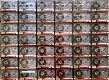 Onbeschreven 42x TDK D60 cassettebandjes D-60 D 60 cassettes beschikbaar voor biedingen