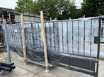nieuwe schuifpoort op rail, Tuin en Terras, Tuinpoorten, Ophalen, Staal, 100 tot 150 cm, Schuifpoort