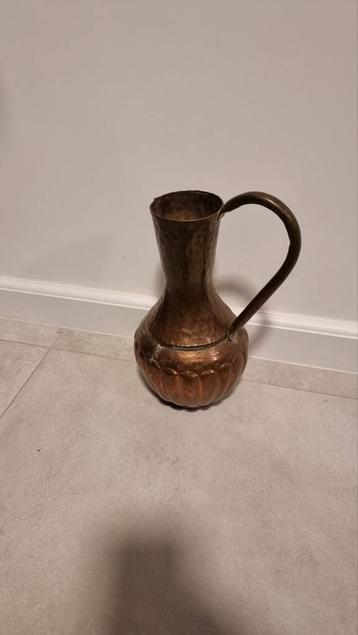 Antieke Koperen Kruik/Vaas uit Frankrijk beschikbaar voor biedingen