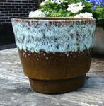 Vintage bloempot - fat lava - jaren 70 (+ mankementen), Ophalen of Verzenden