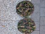 Maat L helmcover Nederlands leger helm overtrek, Verzamelen, Ophalen of Verzenden, Landmacht, Nederland, Helm of Baret