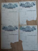 4 nota's van Van Nelle Arnhem van 1920 - 1923, Ophalen of Verzenden