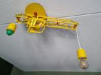 hijskraanlamp, Ophalen, Zo goed als nieuw, Hout, Minder dan 50 cm