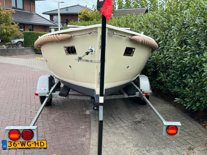 City sloep 650, Watersport en Boten, Sloepen, Zo goed als nieuw, 10 tot 30 pk, 6 meter of meer, Binnenboordmotor, Diesel, Polyester