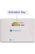 Microsoft Windows 10 PRO - License -Dvd - 64 Bit, Computers en Software, Ophalen of Verzenden, Nieuw, Windows