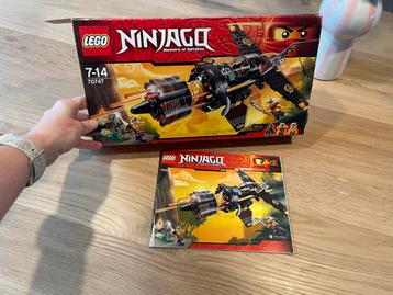 Lego Ninjago 70747 - lege doos met handleiding beschikbaar voor biedingen