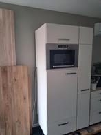 Te koop keukenkast + apothekerskast, Ophalen, Gebruikt, Wit, Minder dan 100 cm
