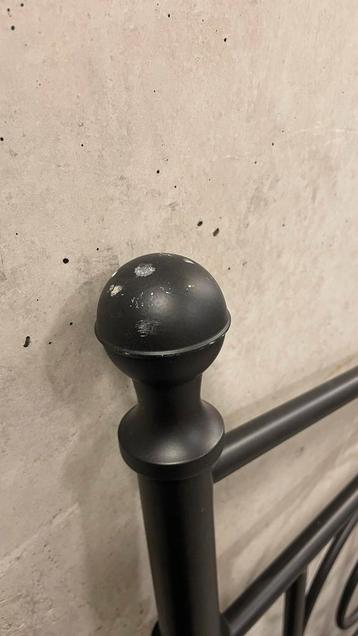 Ikea NORESUND Bedframe zwart 140x200 - afbeelding 7