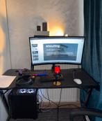 Gaming setup te koop‼️, Computers en Software, Desktop Pc's, Ophalen, Zo goed als nieuw, Gaming, Met monitor
