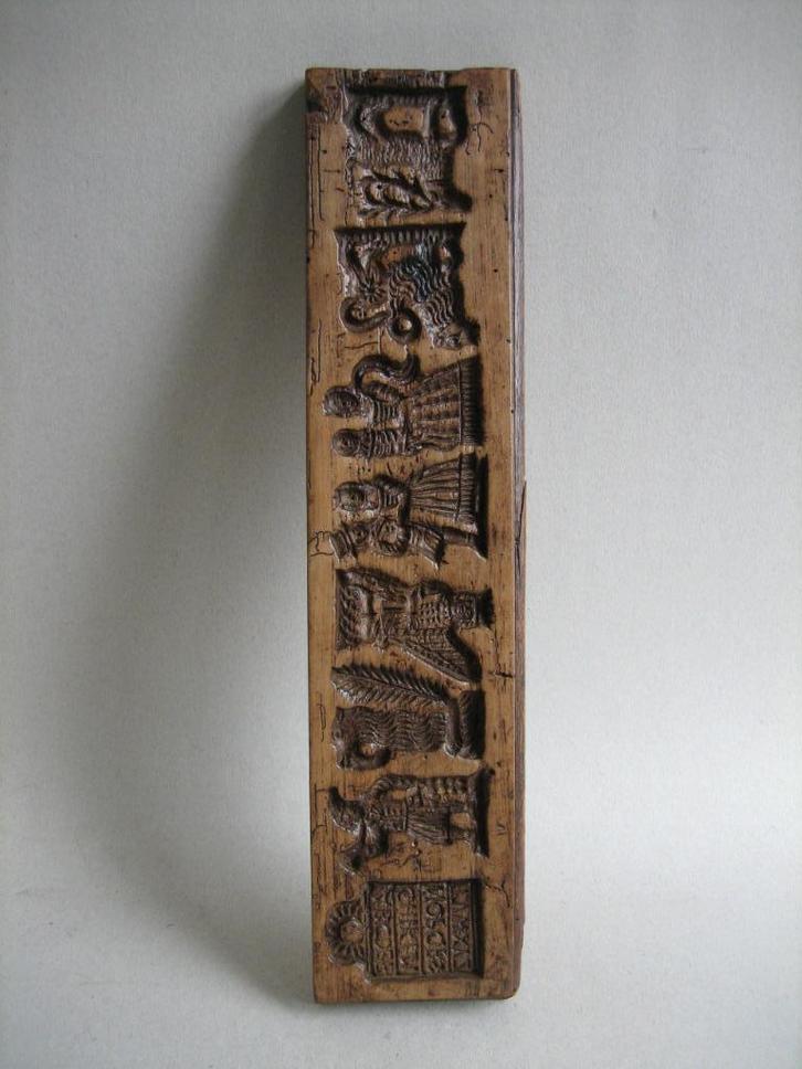 Antieke speculaasplank koekplank volkskunst 18e - 19e eeuw, Antiek en Kunst, Antiek | Overige Antiek, Ophalen of Verzenden