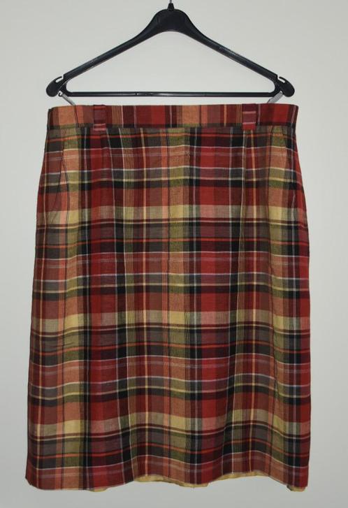 Hucke Mode Collection geruite rok maat 42 / 44 geblokt HMC, Kleding | Dames, Rokken, Zo goed als nieuw, Maat 42/44 (L), Zwart