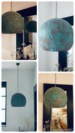Marokkaanse turquoise metalen lamp, Huis en Inrichting, Lampen | Tafellampen, Nieuw, Metaal, Ophalen, 75 cm of meer