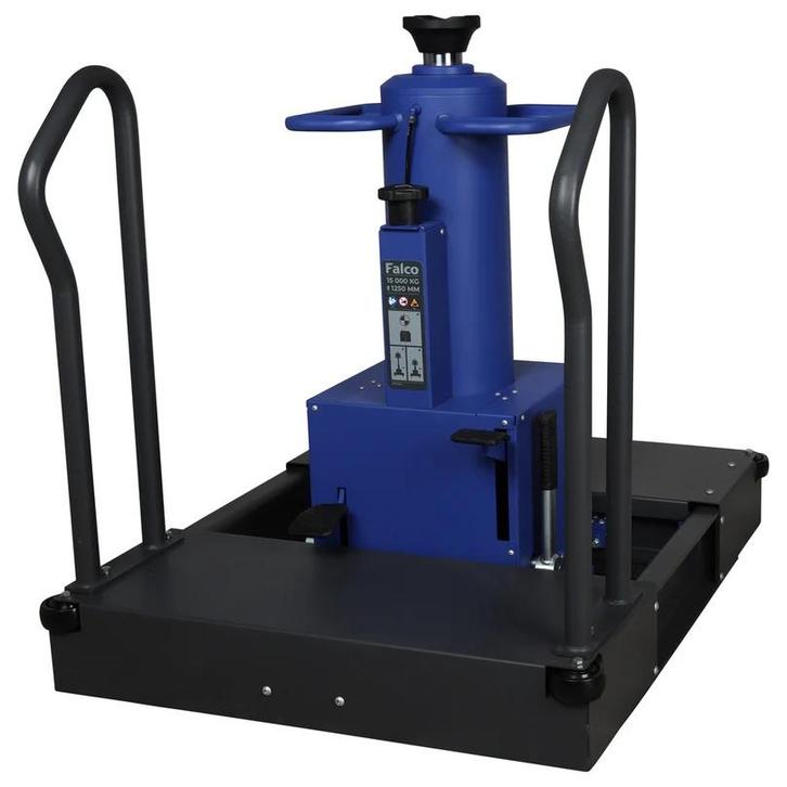 Falco Verrijdbare Putkrik 15 Ton, Auto diversen, Krikken, Zo goed als nieuw, Garagekrik, Hydraulisch, Ophalen