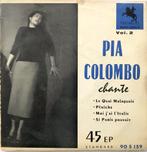 1957 Pia Colombo                     Chante Vol 2 EP, Verzenden, 7 inch, Zo goed als nieuw, Pop