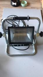 Schijnwerper bouwlamp groot, Ophalen of Verzenden, Zo goed als nieuw, 500 watt of meer