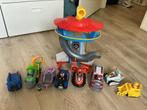 Paw Patrol toren en voertuigen, Kinderen en Baby's, Speelgoed | Actiefiguren, Ophalen, Zo goed als nieuw