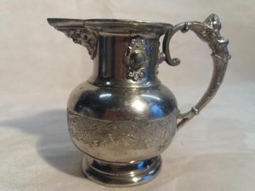 Antiek - Tin - Erhard - Schenkkannetje met oor beschikbaar voor biedingen