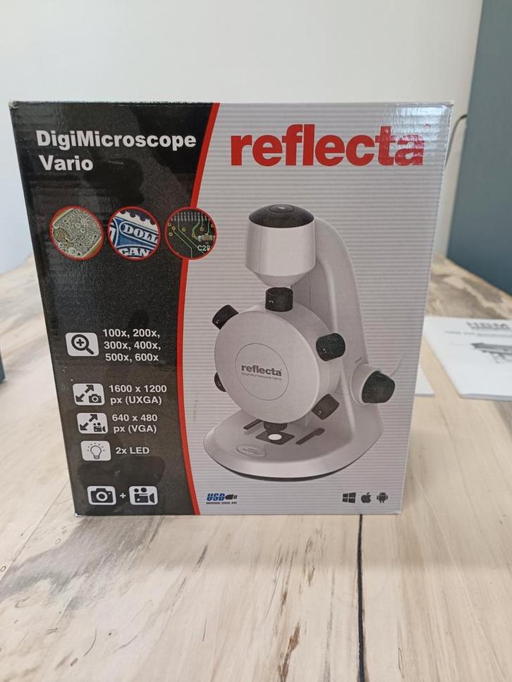 Reflecta 66145, Audio, Tv en Foto, Optische apparatuur | Microscopen, Zo goed als nieuw, 400x tot 1000x, Ophalen of Verzenden