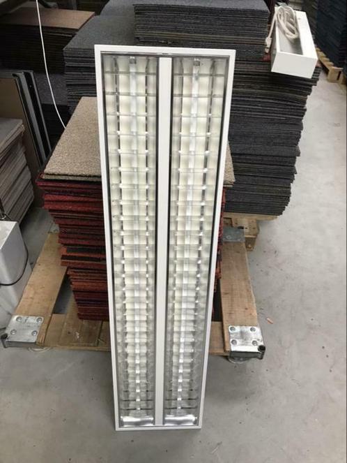 Tl bakken inleg armaturen 2x28W of 2x35W HF 30x120cm €17,50, Doe-het-zelf en Verbouw, Bouwverlichting, Gebruikt, Ophalen