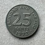 Trinidad en Tobago 25 cents 1972, Verzenden, Midden-Amerika