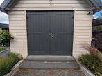 Dubbele schuurdeur, garagedeur, Doe-het-zelf en Verbouw, Deuren en Horren, Ophalen, Gebruikt, Garagedeur, 120 cm of meer