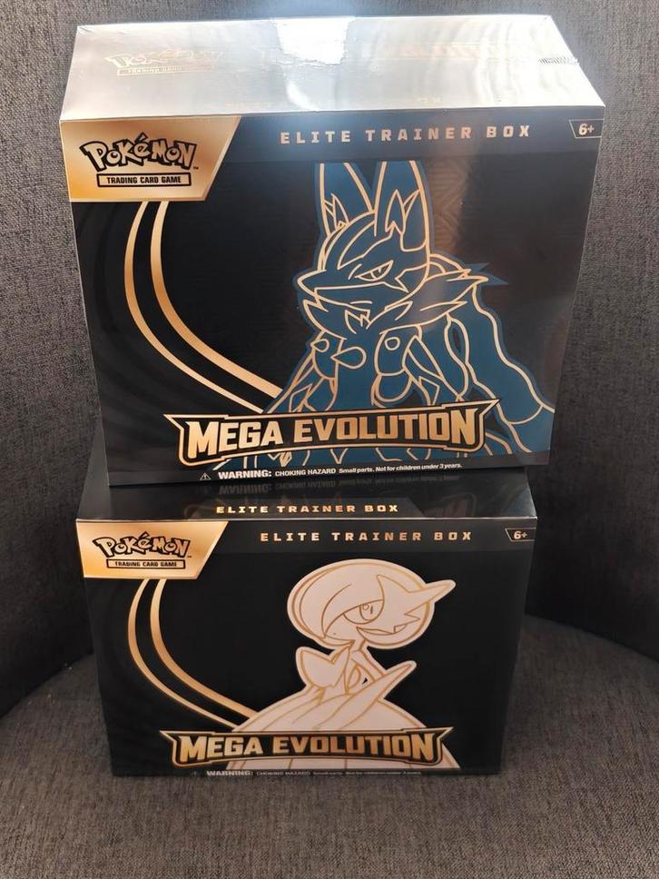 Mega Evolution Elite Trainer Box (ETB), Hobby en Vrije tijd, Verzamelkaartspellen | Pokémon, Nieuw, Boosterbox, Ophalen of Verzenden