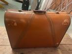 Vintage Leren Koffer - Zelf Ophalen, Ophalen, Gebruikt, 50 tot 60 cm, Slot