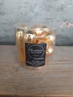 Kleine goude kerstballetjes, Diversen, Kerst, Ophalen of Verzenden, Zo goed als nieuw