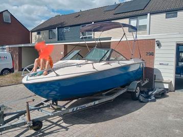 Polyester Speedboot met Trailer Rienhell beschikbaar voor biedingen