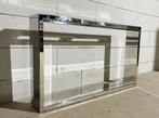 Exclusieve Rvs Tafelpoten set Louise Gepolijst Chrome 37cm H, Minder dan 50 cm, 50 tot 100 cm, Rond, Nieuw