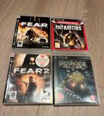 PS3 Games: FEAR, inFAMOUS, BioShock 2, Spelcomputers en Games, Gebruikt, Shooter, 1 speler, Ophalen of Verzenden